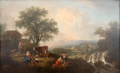 Paesaggio con contadini da Francesco Zuccarelli